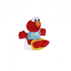 Sesame Street Kids' Toys for Ages 18 Month Potty Training Tool Sounds & Phrases Time Elmo Sustainable Plush Stuffed Animal - 12 in