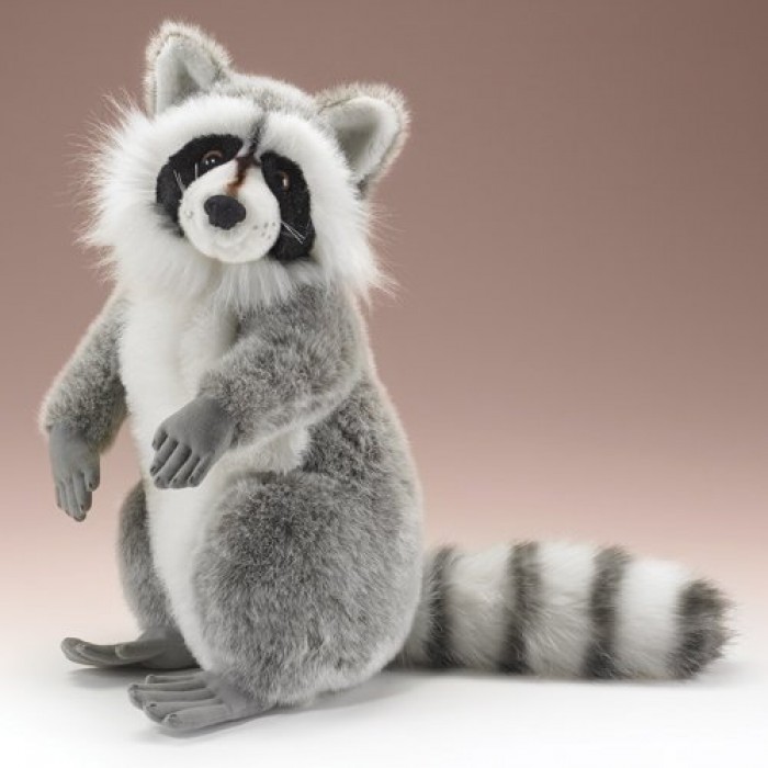 stuffed toy racoon